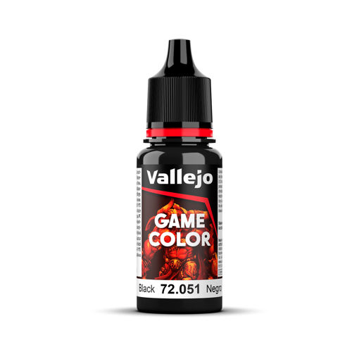 Imagen de Vallejo Pintura Game Color Negro 18 ml