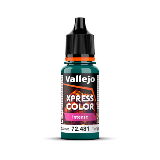 Imagen de Vallejo Pintura Xpress Color Intense Turquesa Herético 18 ml