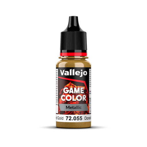 Imagen de Vallejo Pintura Game Color Metallic Dorado Pulido 18 ml