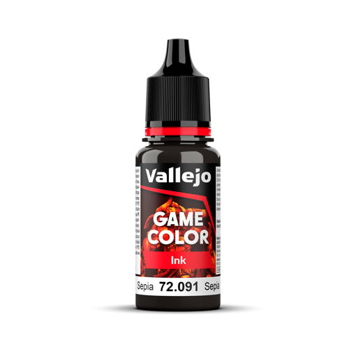 Imagen de Vallejo Pintura Game Color Ink Sepia 18 ml