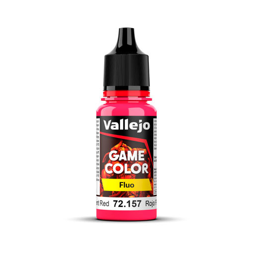 Imagen de Vallejo Pintura Game Color Fluo Rojo Fluorescente 18 ml