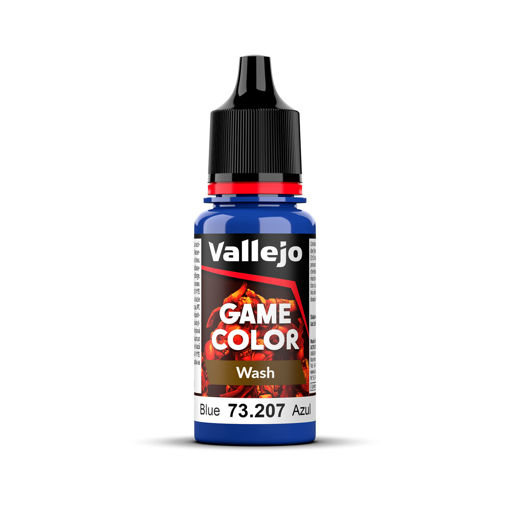 Imagen de Vallejo Pintura Game Color Wash Azul 18 ml