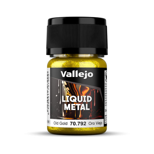 Imagen de Vallejo Pintura Liquid Metal Oro Viejo 35 ml.