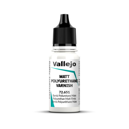 Imagen de Vallejo Barniz Poliuretano Mate 18 ml