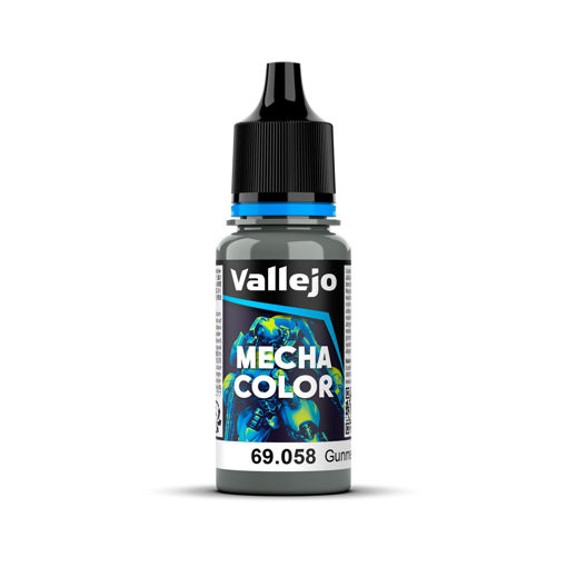 Imagen de Vallejo Pintura Mecha Color Gunmetal 17 ml