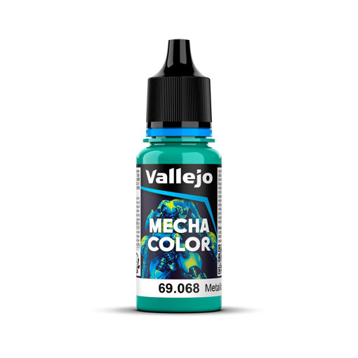 Imagen de Vallejo Pintura Mecha Color Metallic Green 17 ml