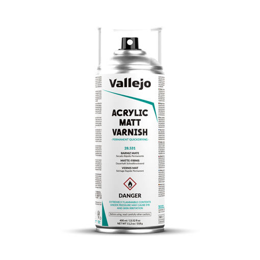Imagen de Vallejo Aerosol Barniz Mate 400 ml