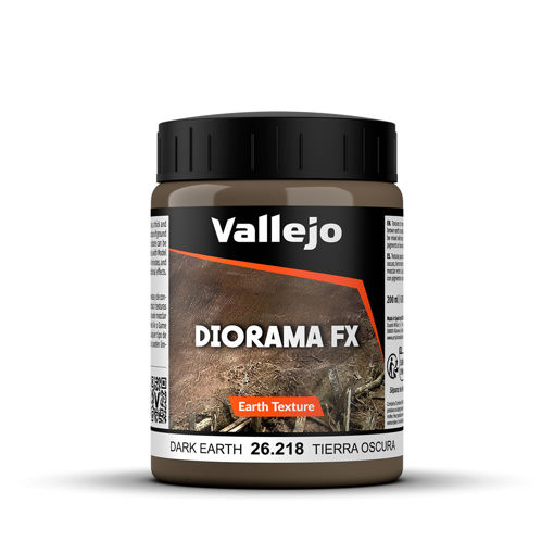 Imagen de Vallejo Diorama Effects Tierra Oscura 200 ml