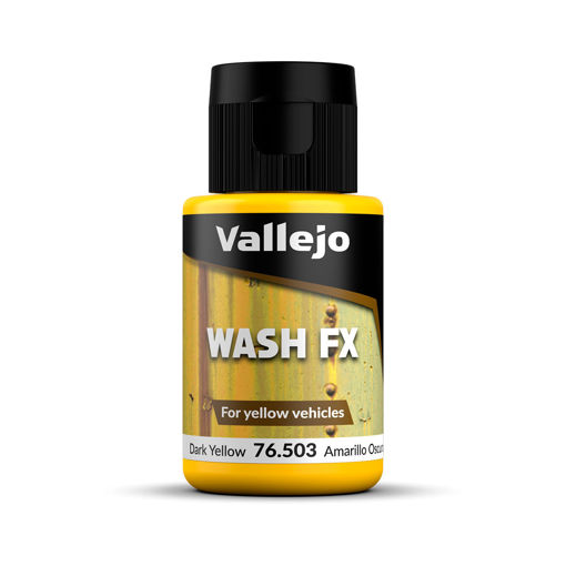 Imagen de Vallejo Pintura Wash FX Amarillo Oscuro 35 ml