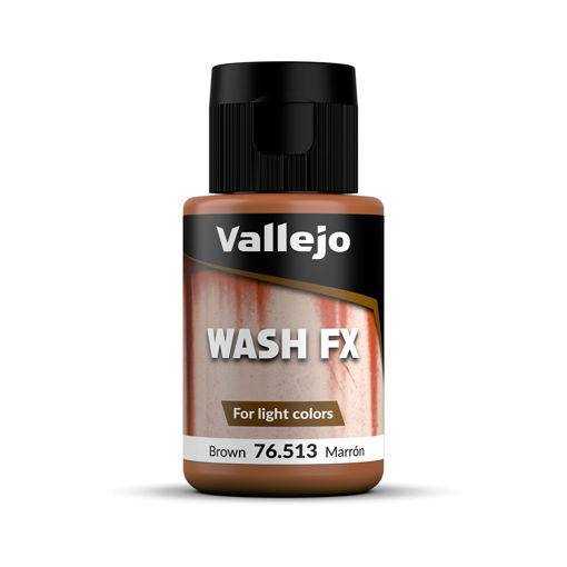 Imagen de Vallejo Pintura Wash FX Marrón 35 ml