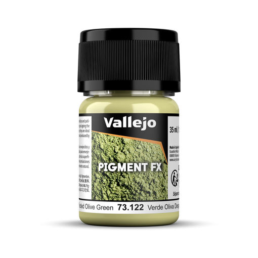 Imagen de Vallejo Pigments FX Verde Oliva Desgastado 35 ml
