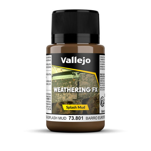 Imagen de Vallejo Weathering FX Salpicaduras Barro Europeo 40 ml
