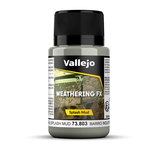 Imagen de Vallejo Weathering FX Salpicaduras Barro Industrial 40 ml
