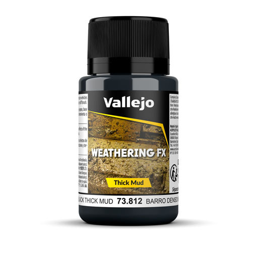 Imagen de Vallejo Weathering FX Barro Negro Denso 40 ml
