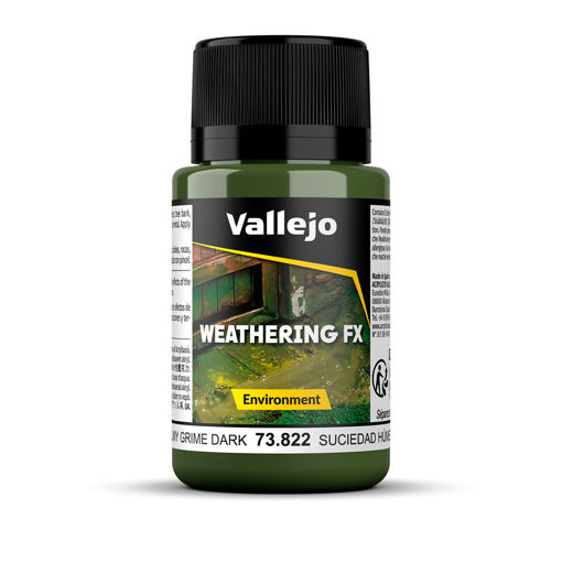 Imagen de Vallejo Weathering FX Suciedad Húmeda Oscura 40 ml