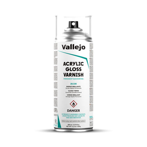Imagen de Vallejo Aerosol Barniz Brillante 400 ml