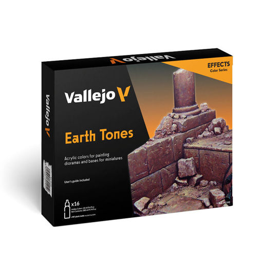 Imagen de Vallejo Pinturas Effects Set Earth Tones (16 x 18 ml)