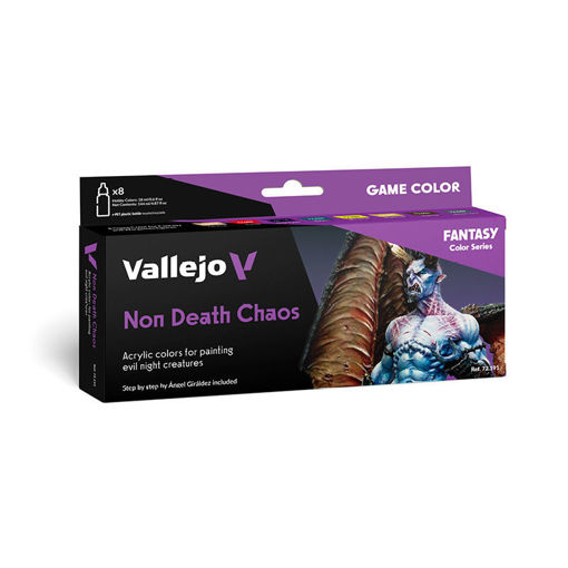 Imagen de Vallejo Pinturas Fantasy Set Non Death Chaos (8 x 18 ml)