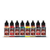 Imagen de Vallejo Pinturas Fantasy Set Non Death Chaos (8 x 18 ml)
