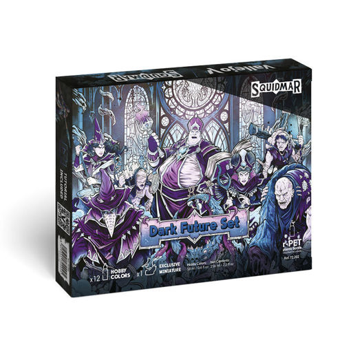 Imagen de Vallejo Pinturas Dark Future Set Squidmar (12 x 18 ml)