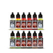Imagen de Vallejo Pinturas Fantasy Paint Set Squidmar (12 x 18 ml)