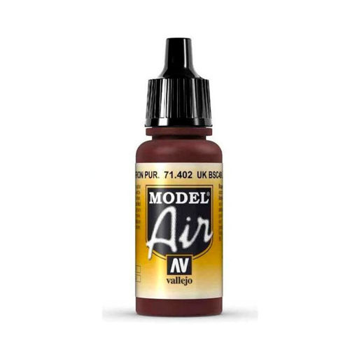 Imagen de Vallejo Pintura Model Air UK BSC 49 Marrón Púrpura 17 ml
