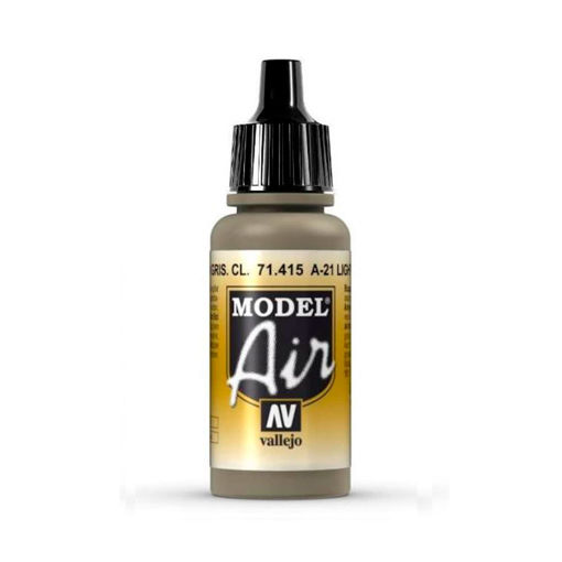 Imagen de Vallejo Pintura Model Air A-21 Marrón Grisáceo Claro 17 ml