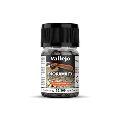 Imagen de Vallejo Diorama Effects Gris Granito 2-5 mm 35 ml