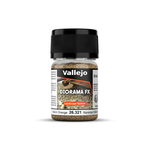 Imagen de Vallejo Diorama Effects Naranja Cálido 0,1-2 mm 35 ml