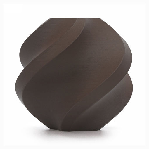 Imagen de Filamento PLA Matte Bambu Lab 1kg sin Carrete Chocolate Oscuro