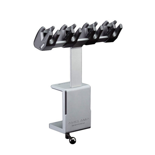 Imagen de Soporte Modular para Aerógrafo con Abrazadera de Mesa Gaalheri AirClamp