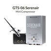 Imagen de Kit Mini Compresor de Aire Gaalheri Serenair GTS-06 + Aerógrafo