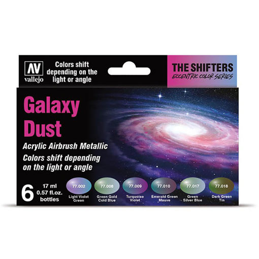Imagen de Vallejo Pinturas The Shifters Set Galaxy Dust (6 x 17 ml)