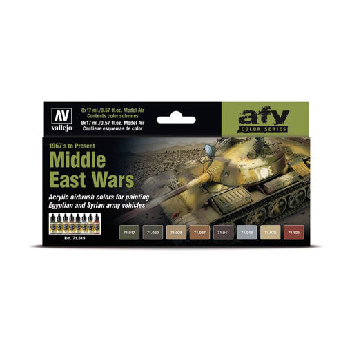 Imagen de Vallejo AFV Set Middle East Wars (67 to Present) 8un