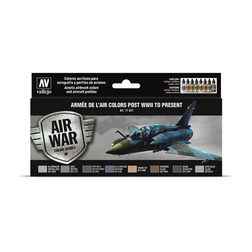 Imagen de Vallejo Air War Set Armée de l’Air Post WWII to Present 8un