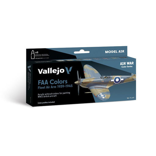 Imagen de Vallejo Air War Set FAA Colors 39-45 (8 x 18 ml)