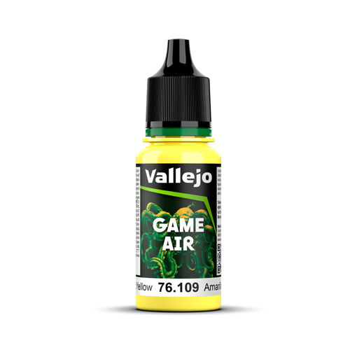 Imagen de Vallejo Pintura Game Air Amarillo Tóxico 18 ml