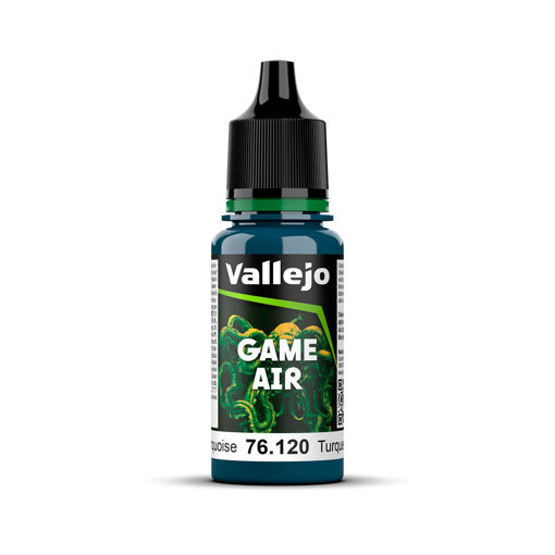 Imagen de Vallejo Pintura Game Air Turquesa Abisal 18 ml