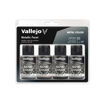 Imagen de Vallejo Pinturas Metal Color Set Metallic Panel (4 x 32 ml)